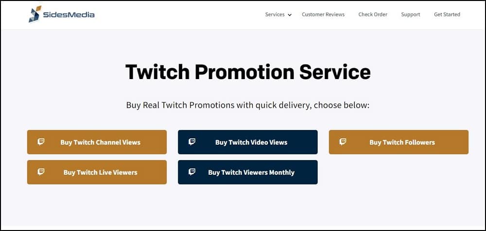 SidesMedia for Twitch Viewer Bots