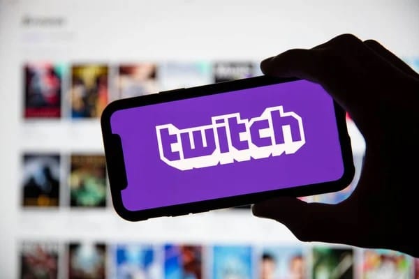 Tapping the Twitch app