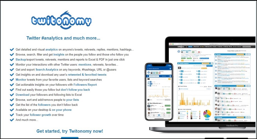 Twitonomy Overview