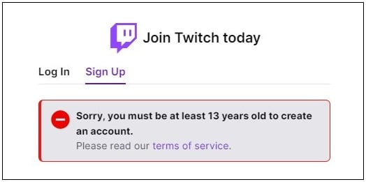 Verify Your Age on Twitch