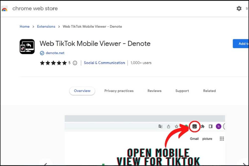 Web Tiktok Mobile Viewer Overview