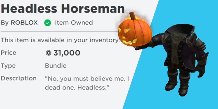 What is included in the Headless Horseman Bundle