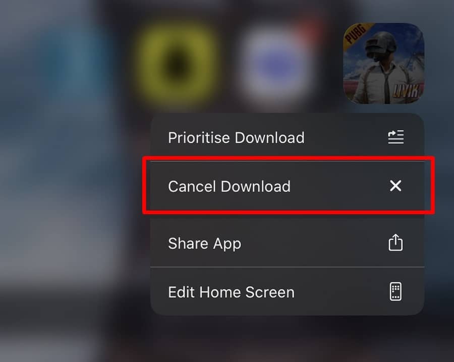 Cancel and Restart the Download