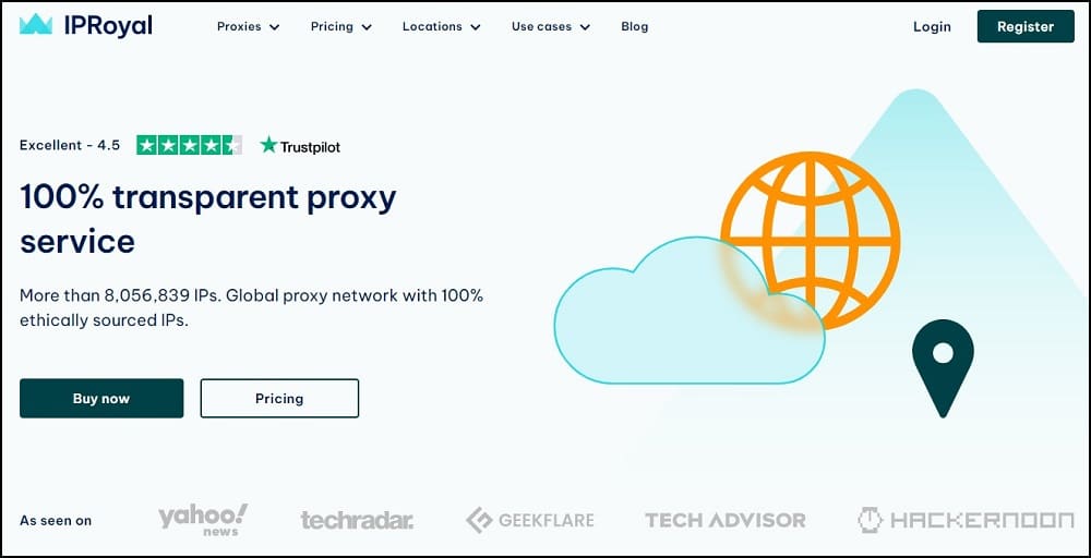 IPRoyal Homepage