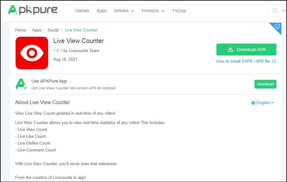 Live View Counter – Apps no Google Play