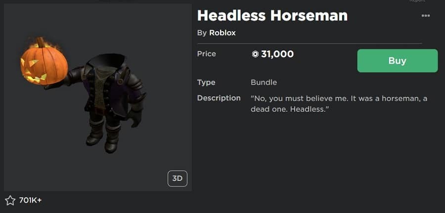 Where To Buy the Headless Head