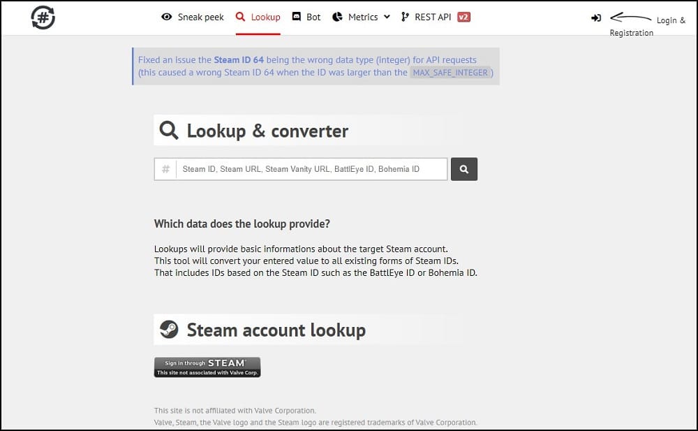 DeDNS ID Converter Overview