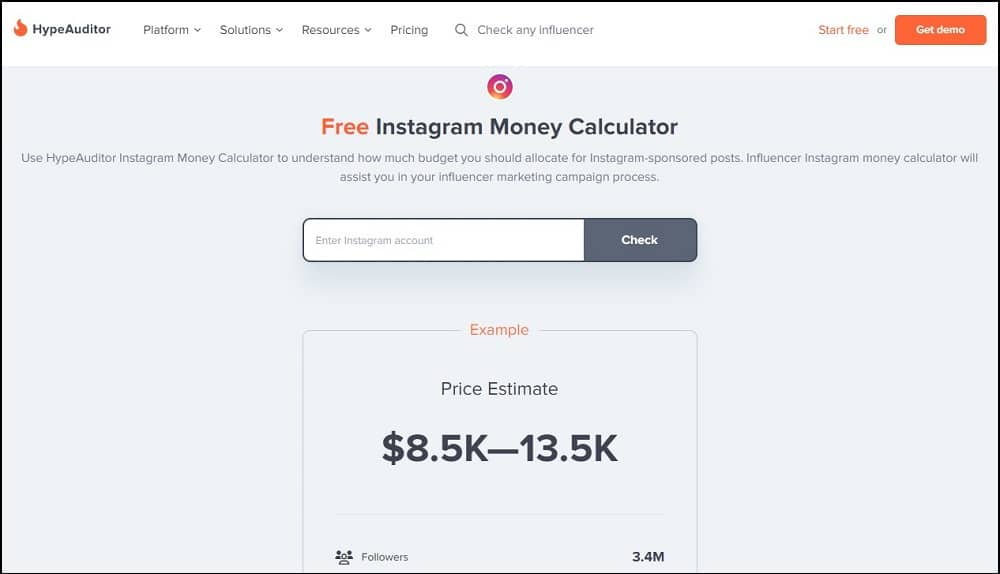 Hypeauditor Instagram Money Generator