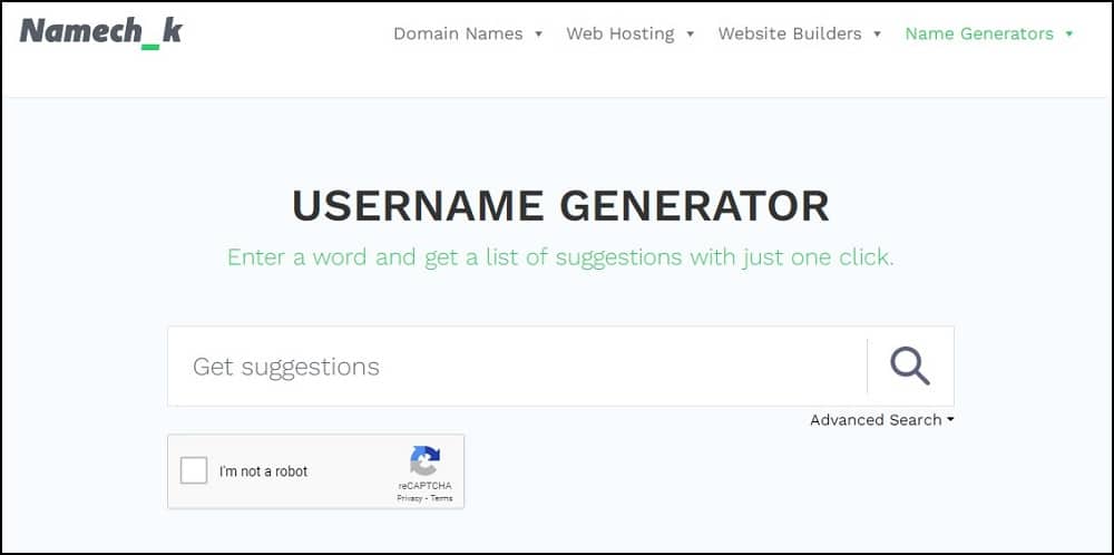Namech_K Reddit Username Generator