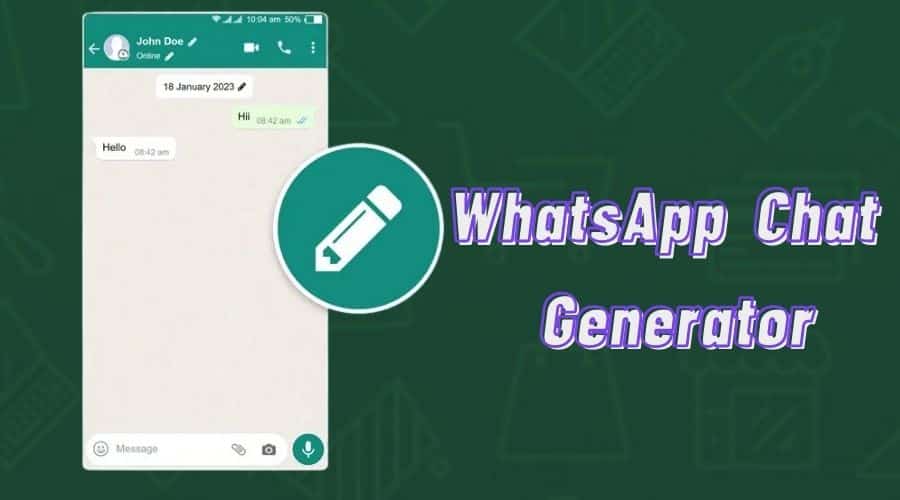 WhatsApp Chat Generator