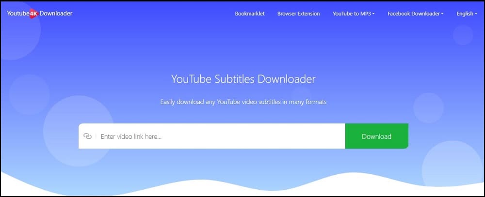 YouTube 4K Downloader Subtitle Extractor