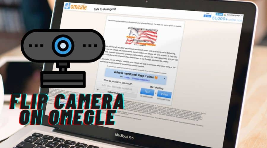 How to Flip Camera on Omegle