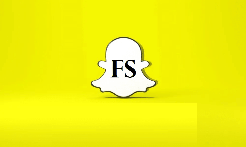What FS means on Snapchat
