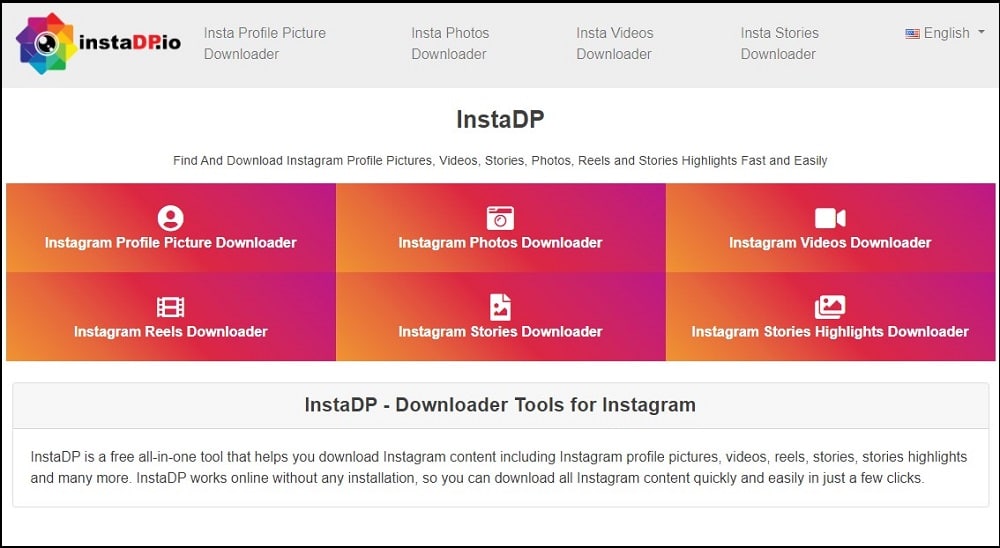 InstaDP Dumpor Alternatives Overview