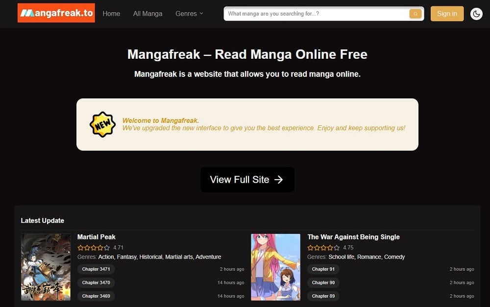 Mangafreak Yaoimangaonline