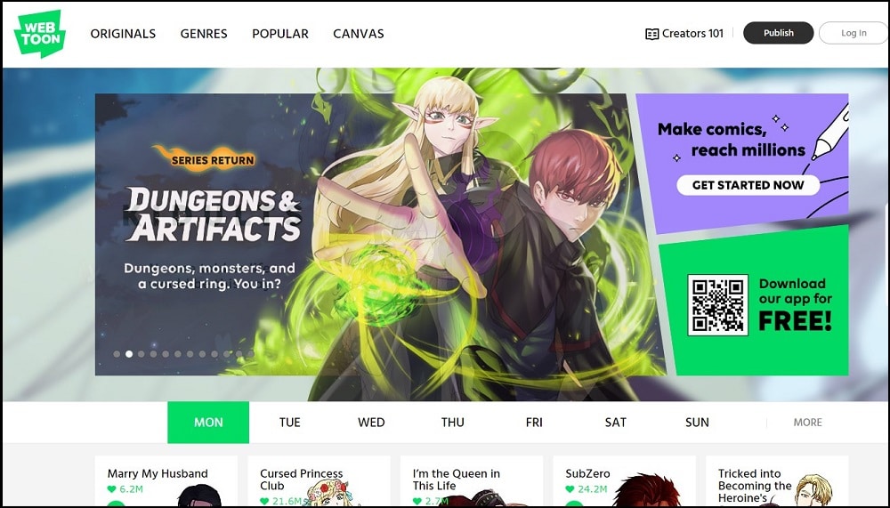 Webtoons Overview