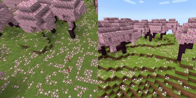 Applications for Pink Dye in minecraft