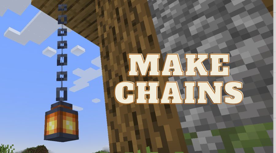 How to Make Chains in Minecraft