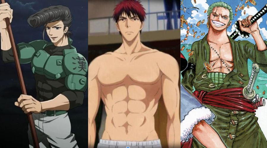 Anime Guys With Abs