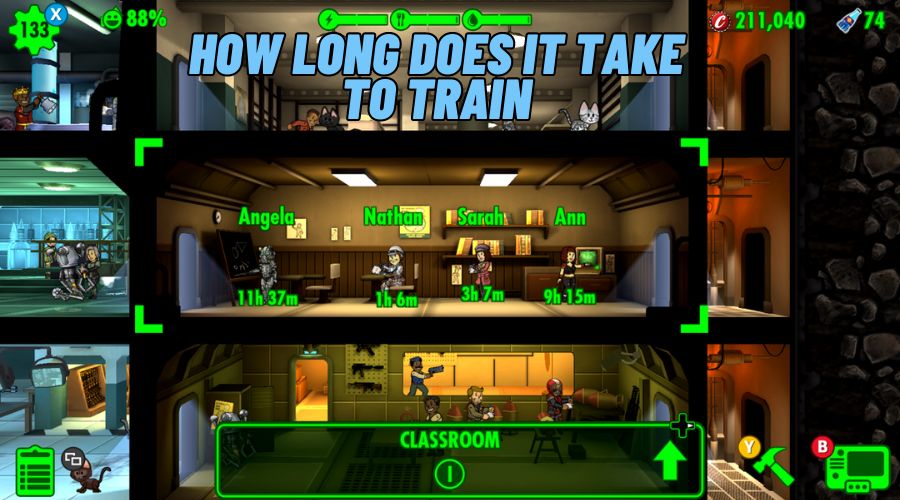 How Long Does it Take to Train in a Fallout Shelter