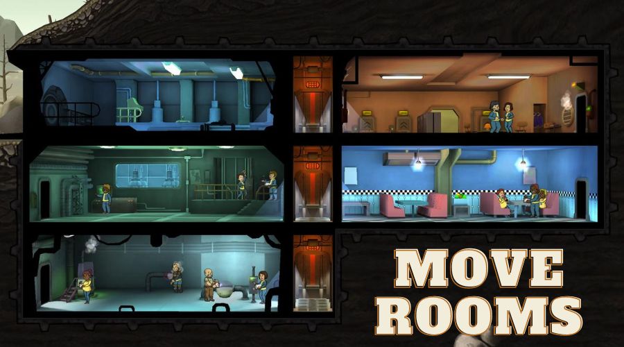 How to Move Rooms in Fallout Shelter