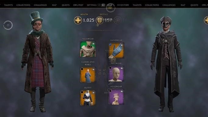 Sell Gear in Hogwarts Legacy