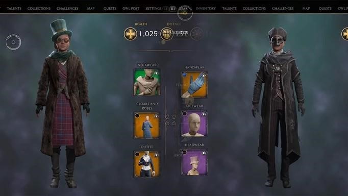 Sell Gear in Hogwarts Legacy