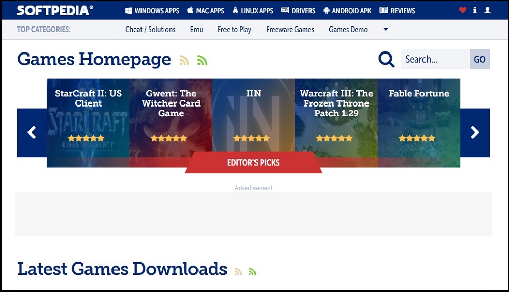 Softpedia for Download PC Game