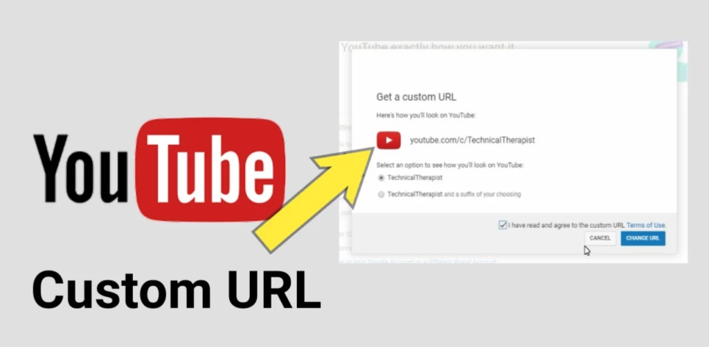 Custom YouTube URL