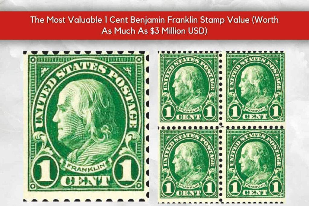The Extraordinary Journey of the 1 Cent Benjamin Franklin Stamp A