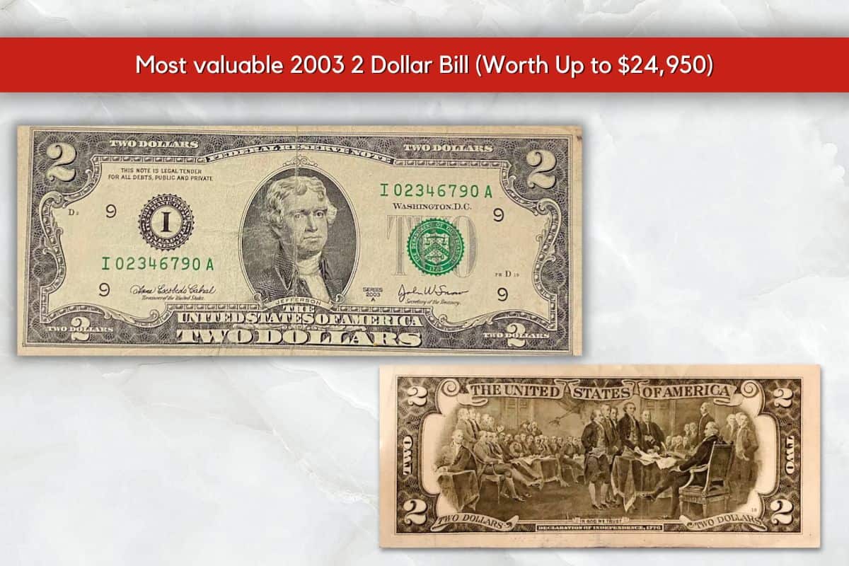 The Fascinating World of 2003 $2 Bills: A Collector‘s Ultimate Guide ...
