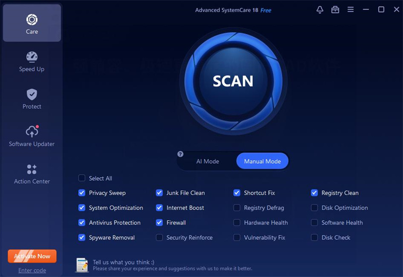 Download and Install Advanced SystemCare 18 Free