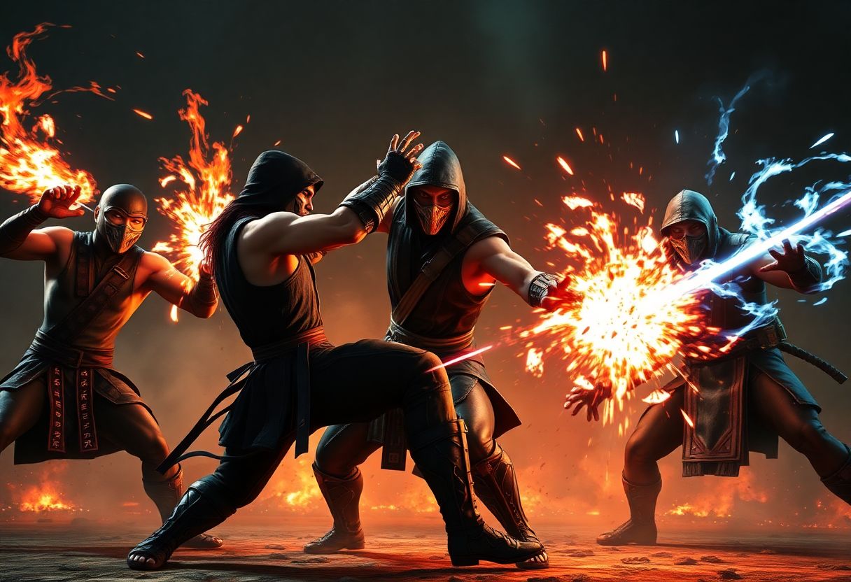 Saga Ricky The Mortal Kombat Movie Saga: From Pixels to the Big Screen - Ricky Spears