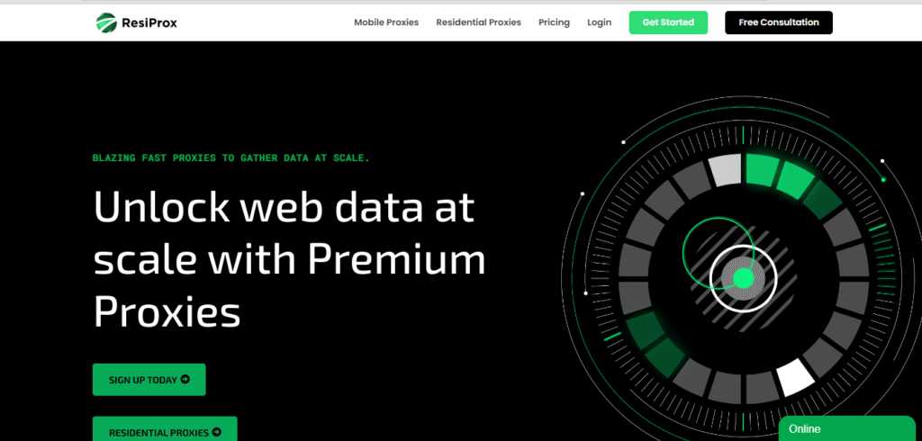 resiproxy homepage